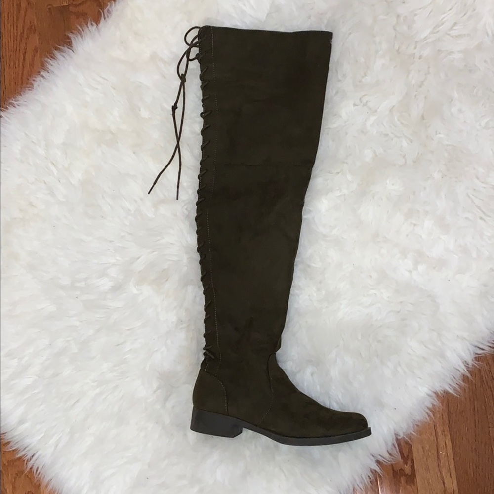 Over The Knee Lace Boots